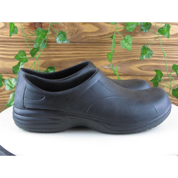 TredSafe Sz 9 Slip-On Black Synthetic Men‎ Slip On Medium (D, M) - Picture 5 of 11